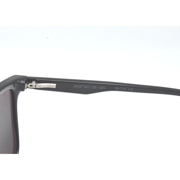 Maui Jim Wild Coast MJ 756-02H Black / Black Mirror Polarized main image 6